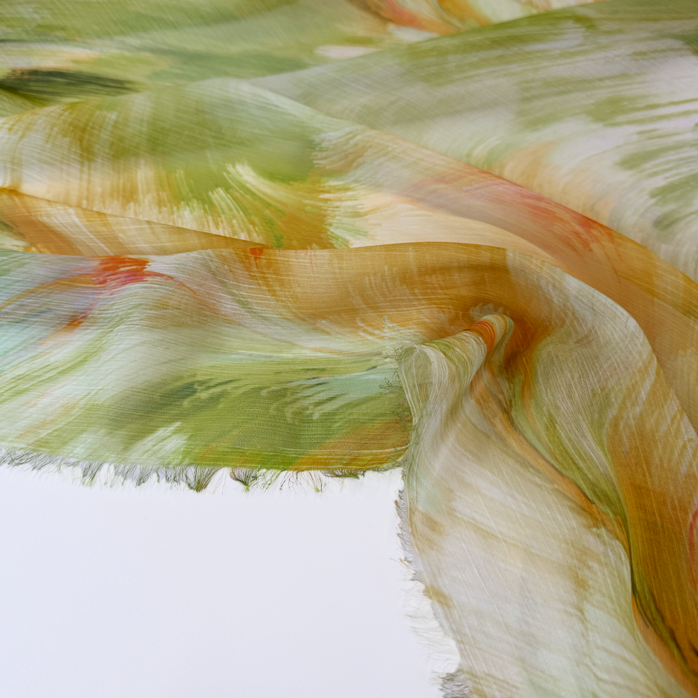 Tissu Mousseline Crinkle - Tanza