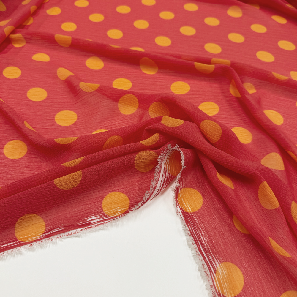 Tissu Mousseline Crinkle - Spiaggio