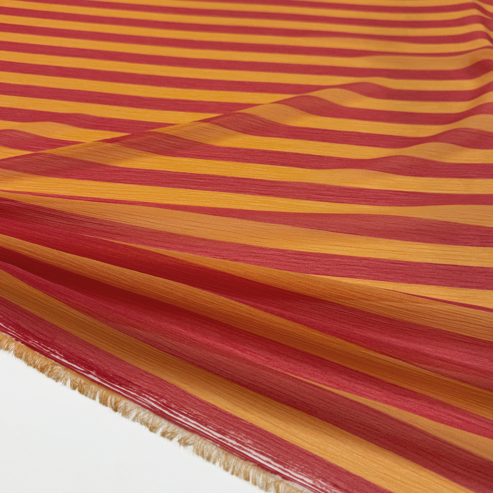 Tissu Mousseline Crinkle - Taormia