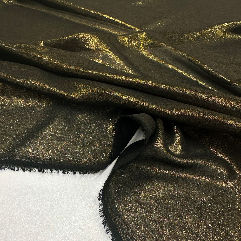 Tissu Mousseline - Enduit Métallisé, Frazerio