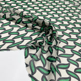 Tissu Pongé, Soie - Géométrique, Andrea