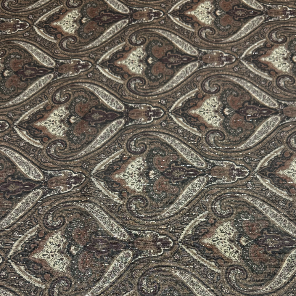 Tissu Mousseline, Soie - Fileté, Kovano