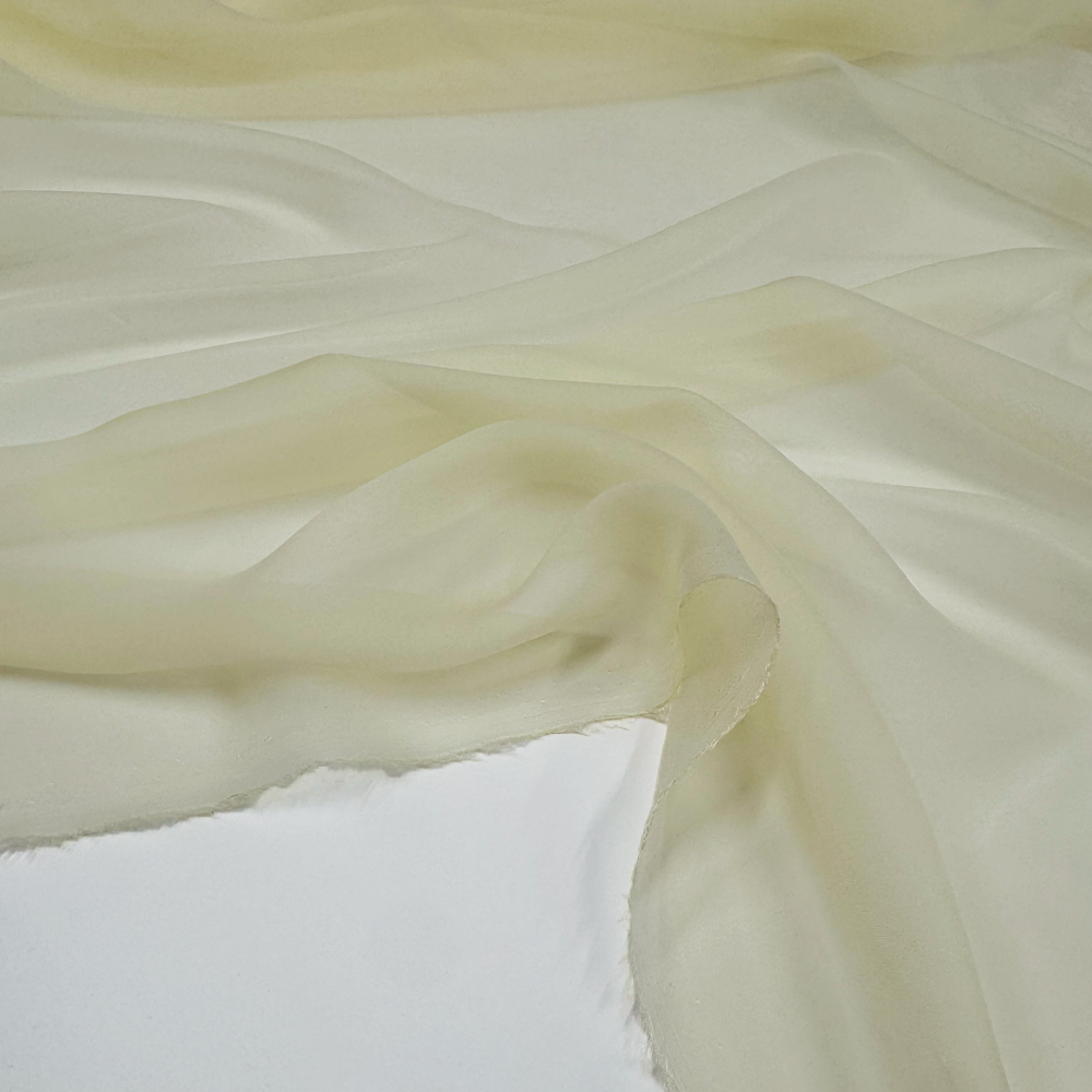 Tissu Mousseline Glacée, Soie - Cristallino