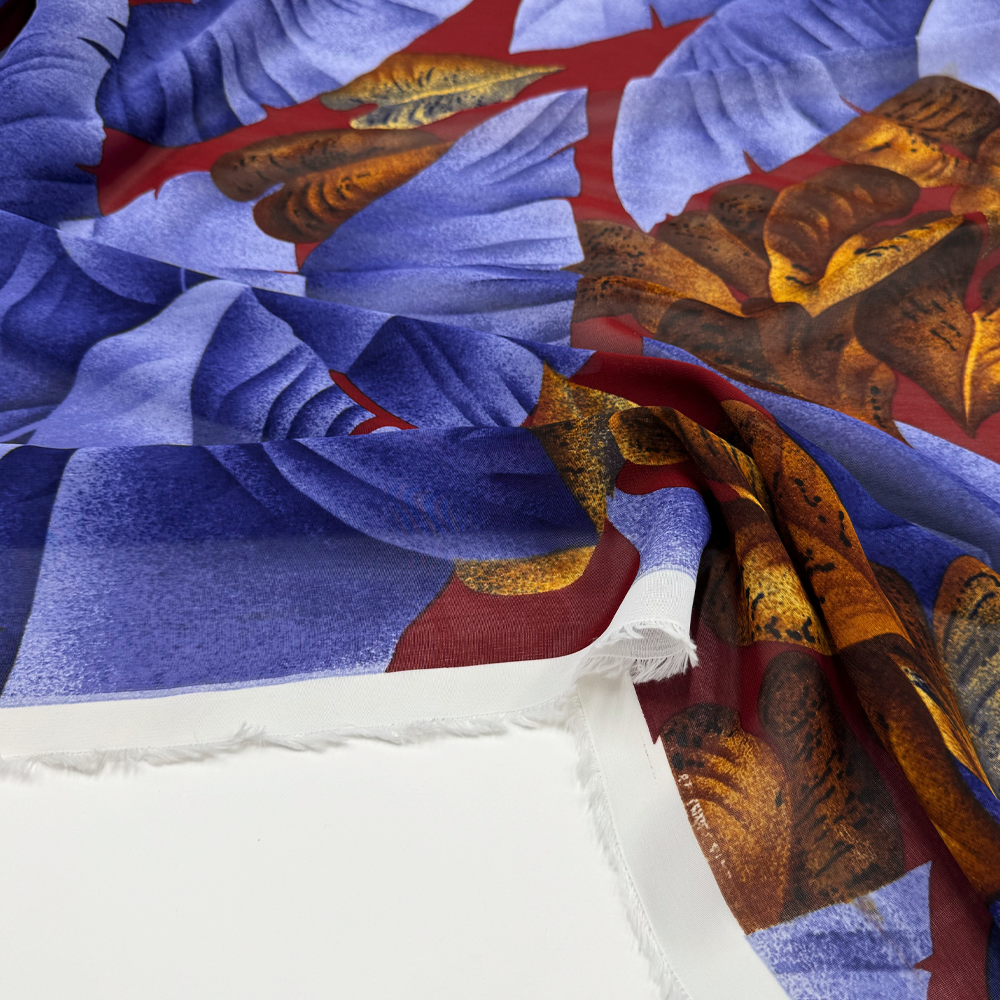 Tissu Mousseline, Rayonne - Velaia