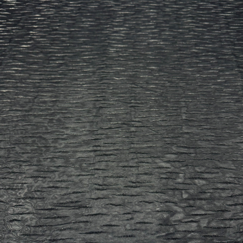 Tissu Crêpe Georgette Dévoré - Métallisé, Eletta