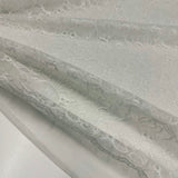 Tissu Organza Brodé, Polyester - Floral, Fiorita