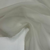 Tissu Organza Crinkle, Soie - Ivoire, Organella