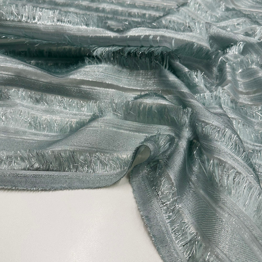 Tissu Lancé-découpé Organza - Frange, Euphoria