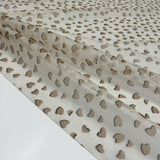 Tissu Organza, Soie - Écru, Cuore