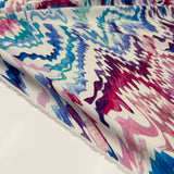 Tissu Ottoman Stretch, Coton - Abstrait Divers col, Sora