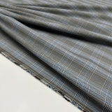 Tissu Tailleur Stretch, Viscose - Carreaux, Prato