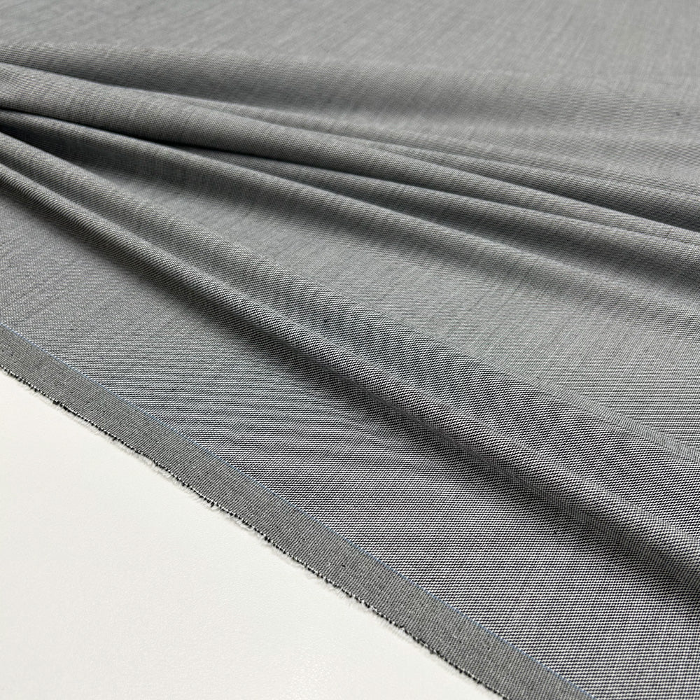 Tissu Tailleur Stretch, Viscose - Gris, Ferrara