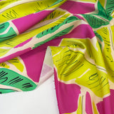 Tissu Satin, Polyester - Divers col, Calipso