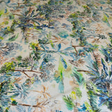 Tissu Popeline, Coton - Tropical, Palmo