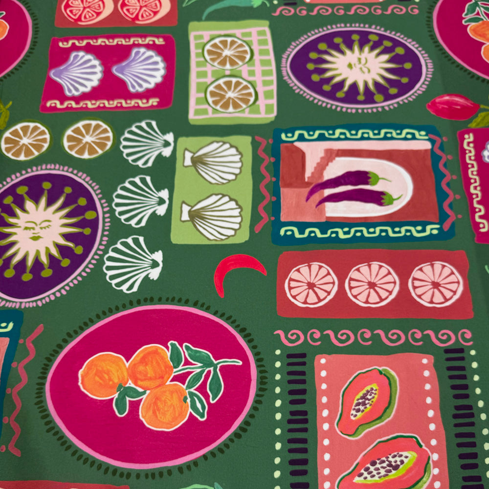 Tissu Popeline Stretch, Coton - Ottiglio