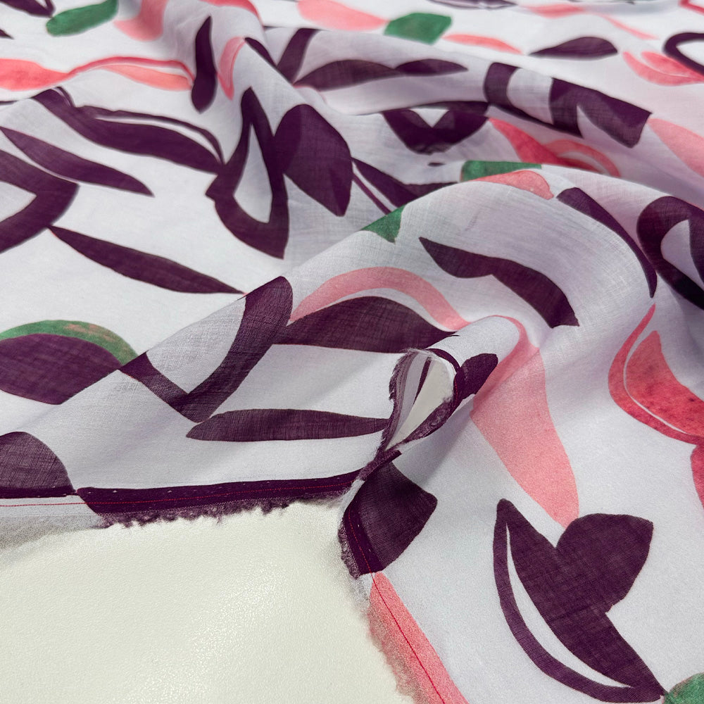 Tissu Ramie - Abstrait Géométrique, Zolla