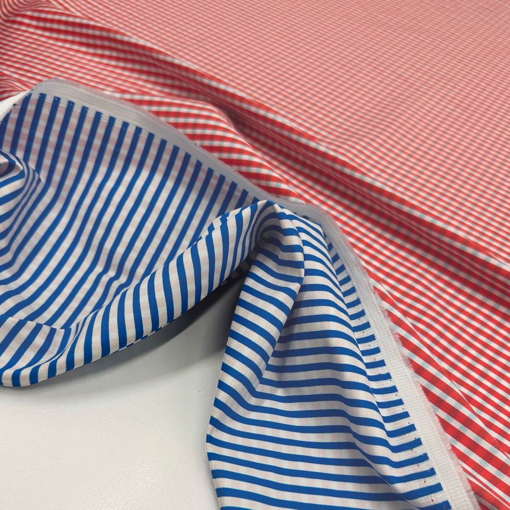 Tissu Satin, Coton - Double Face, Catria