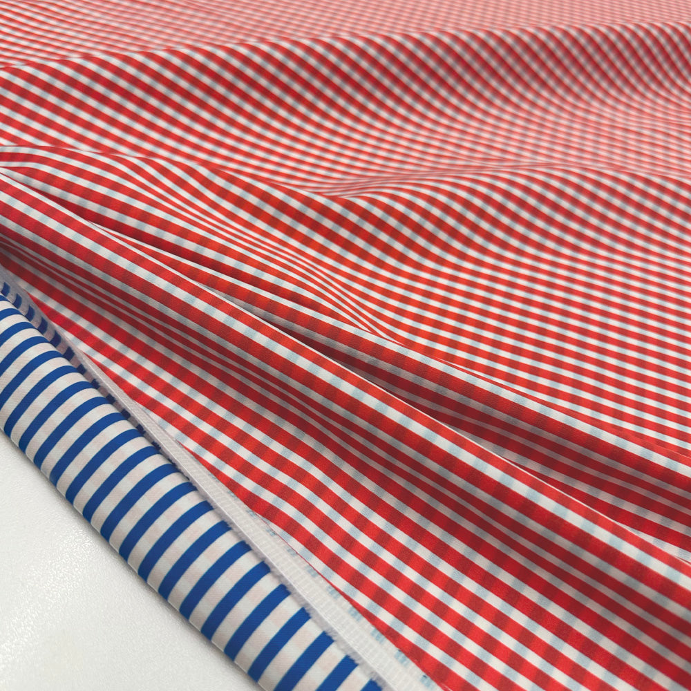 Tissu Satin, Coton - Double Face, Catria