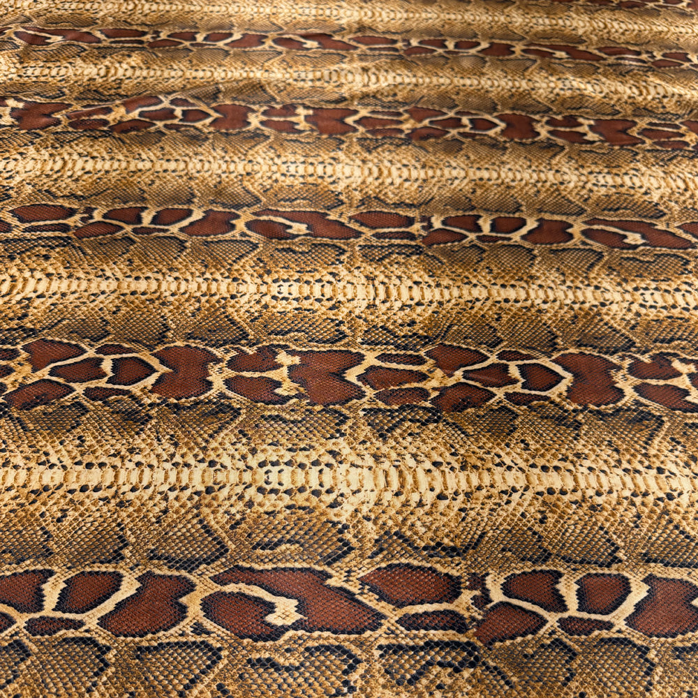 Tissu Satin, Polyester - Animalier, Rytha