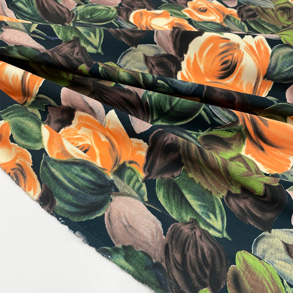 Tissu satin Néoprène - 4 motifs, Opéra