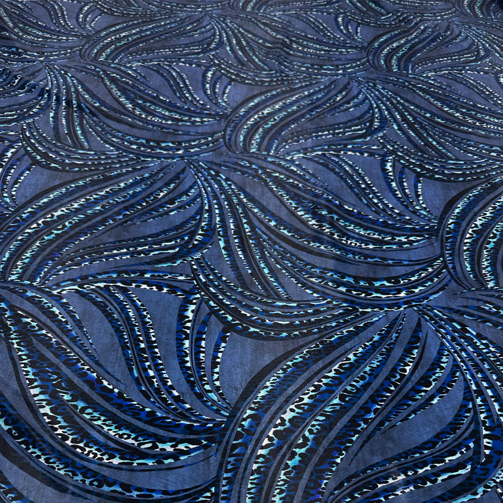 Tissu Satin, Polyester - Animalier, Speziata