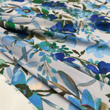 Tissu Satin, Polyester - Floral, Lillonia