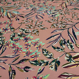 Tissu Satin, Polyester - Floral, Rosabella