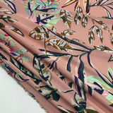 Tissu Satin, Polyester - Floral, Rosabella