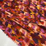 Tissu Satin, Polyester - Géométrique, Spruzzo