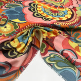 Tissu Satin, Polyester - Cachemire, Surya