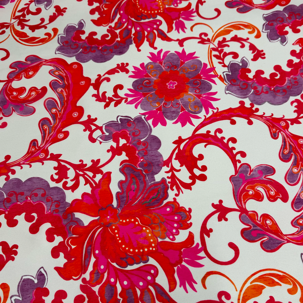 Tissu Satin, Polyester - Saviolo