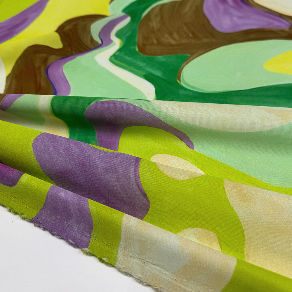 Tissu Satin, Rayonne - Maxena