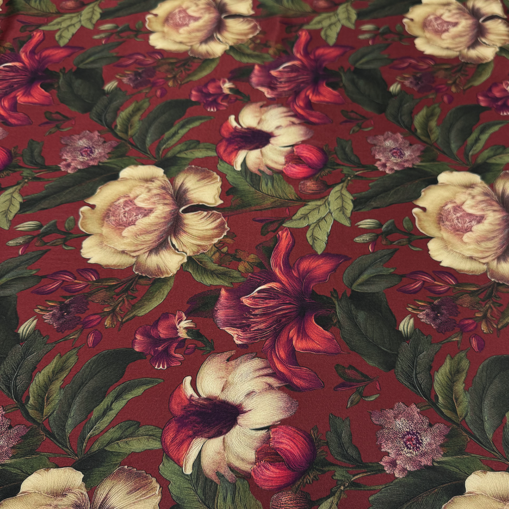 Tissu Satin, Soie Viscose Labellisé - Theoria
