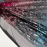 Tissu Tulle Brodé, Paillettes - Dégradé, Aretha