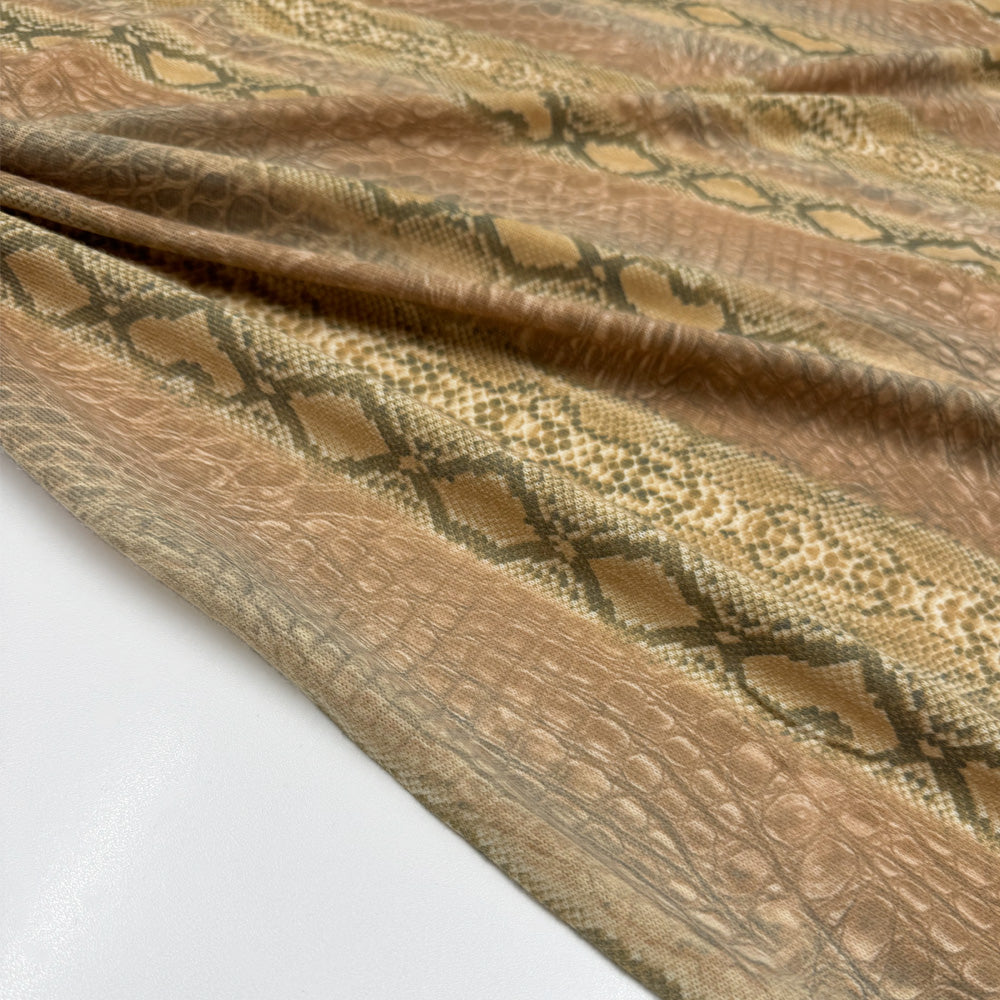 Tissu Maille Laine - Animalier, Rena