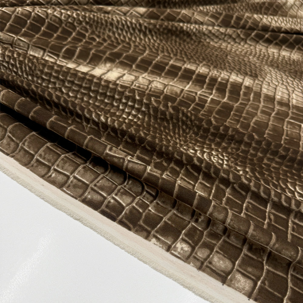 Tissu Velours, Simili-Daim - Animalier, Lizandro