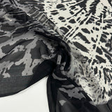 Panneau Carré Mousseline, Soie - Tigrella