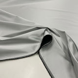 Tissu Satin Duchesse Stretch - Argent, Platina