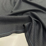 Tissu Tailleur, Laine Vierge - Rayé Gris, Raffa