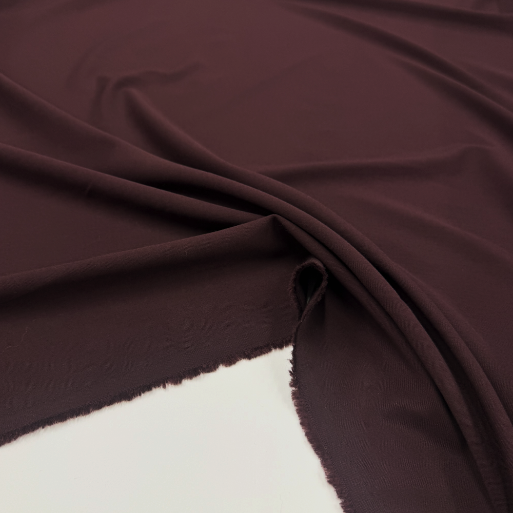 Tissu Tailleur Double Crêpe Stretch, Viscose - Aurena