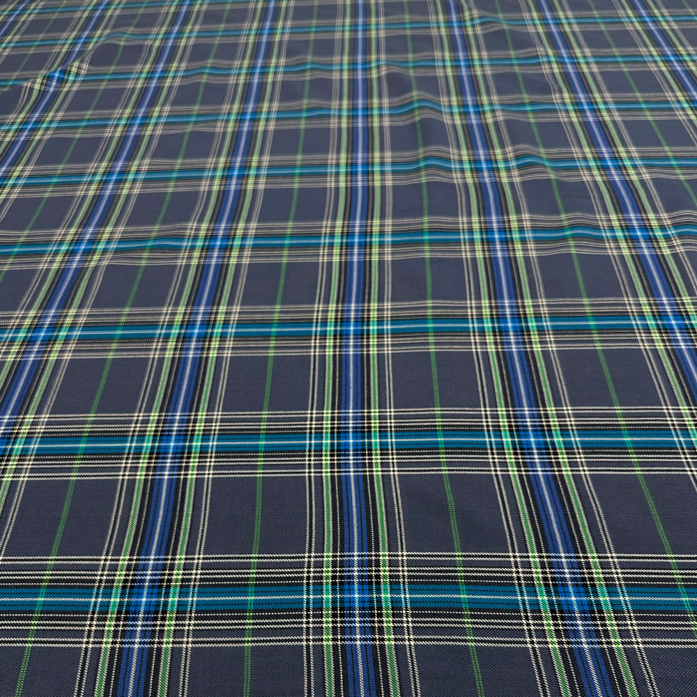 Tissu Tailleur Stretch, Viscose - Tartan, Gaspare