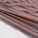 Tissu Cupro - Tartan, Perla