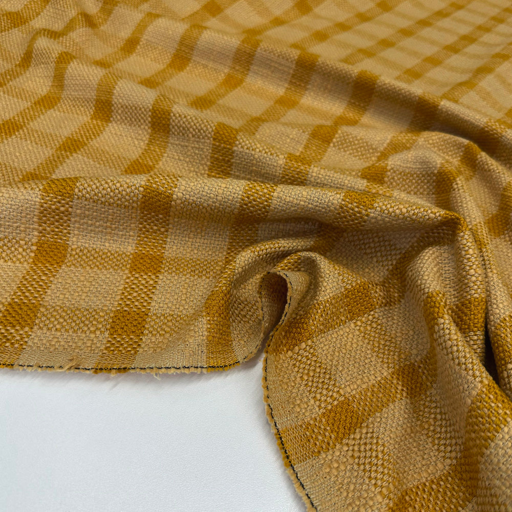 Tissu Tweed, Coton Viscose - Carreaux, Vivetta