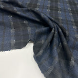 Tissu, Laine - Tartan Bleu, Raffaele