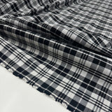 Tissu Bengaline, Coton Stretch - Tartan, Giorgio