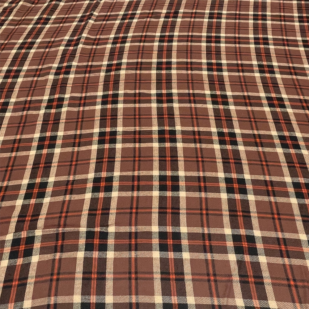 Tissu Twill, Viscose - Tartan, Jacopo