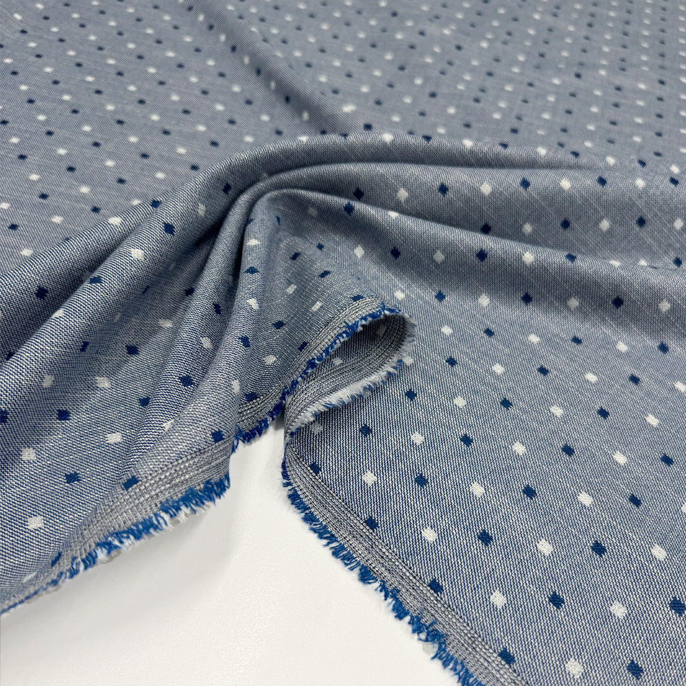 Tissu Tailleur Stretch, Viscose - Carreaux, Nove