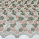 Tulle Brodé - Floral, Botanico