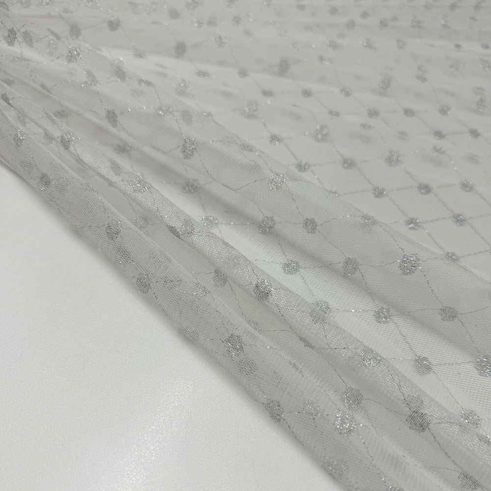 Tissu Tulle - Métallisé, Brillantezza