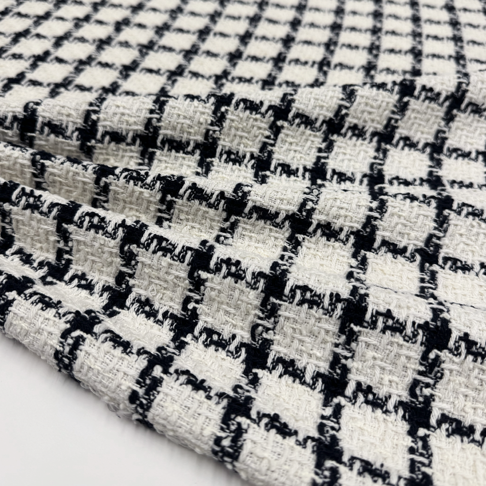 Tissu Tweed, Coton Viscose - Testaccio